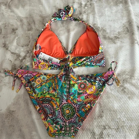 Bleu Rod Beattie Seriously Sunny Halter Top and Bottom - Picture 11 of 13